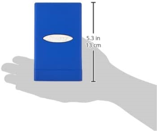 Ultra Pro 330575 DECKBOX Satin Tower C6 Card Game (Blue) Blue / Blue
