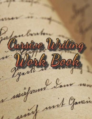 Cursive Writing Work Book