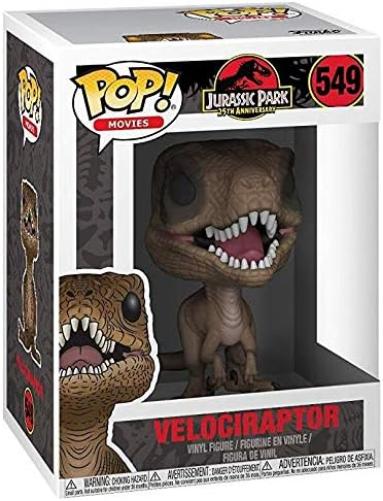 Funko POP! Movies: Jurassic Park - Velociraptor - Collectable Vinyl Figure - Gift Idea - Official Merchandise - Toys for Kids & Adults - Movies Fans - Model Figure for Collectors and Display