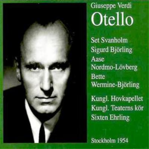 Otello (Sung in Swedish) (Ehrling, Bjorling)
