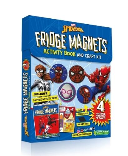 Marvel Spider-Man: Fridge Magnets Activity Book and Craft Kit