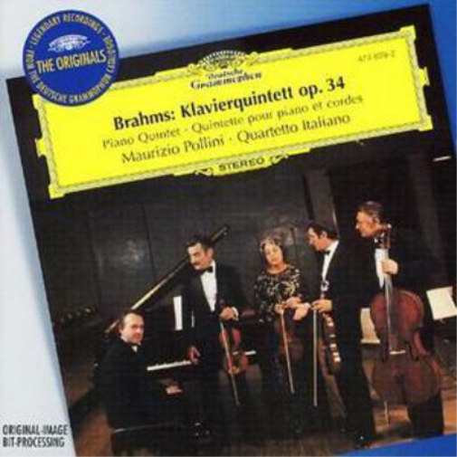 Klavierquintett Op. 34 (Pollini, Quartetto Italiano)