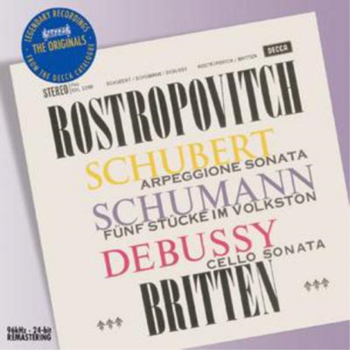 Works for Cello and Piano (Britten, Rostropovich)