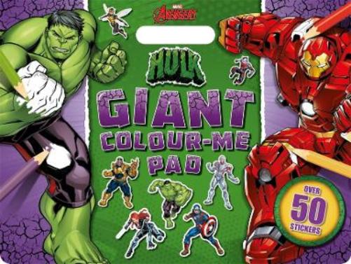 Marvel Avengers Hulk: Giant Colour-Me Pad