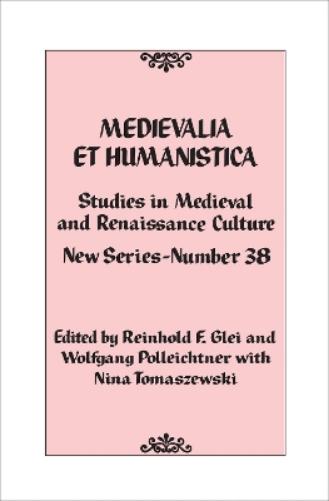 Medievalia et Humanistica, No. 38