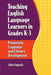 Teaching English Language Learners in Grades K-3