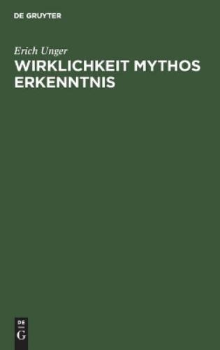 Wirklichkeit Mythos Erkenntnis (German Edition