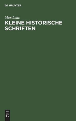 Kleine historische Schriften (German Edition