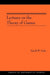 Lectures on the Theory of Games