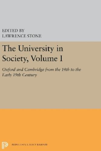 The University in Society, Volume I