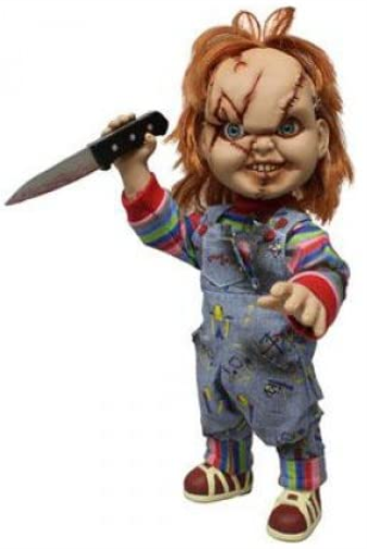 Mezco - MDS Mega Scale Bride of Chucky: Talking Scarred Chucky Standard