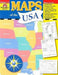 Maps of the Usa, Grade 1 - 6 Teacher Resource