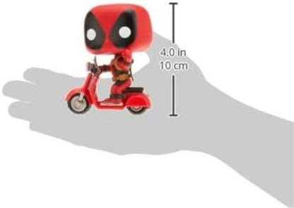 Funko Pop! Rides: Deadpool - Deadpool & Scooter - Figura de Vinilo Coleccionable - Idea de Regalo- Mercancia Oficial - Juguetes para Niños y Adultos - Comic Books Fans - Muñeco para Coleccionistas