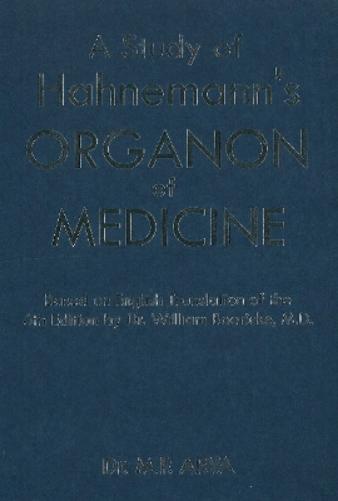 Study of Hanemann's Organon of Medicine