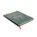 Pacific Blue (Old Leather Collection) Ultra Unlined Softcover Flexi Journal (Elastic Band Closure)