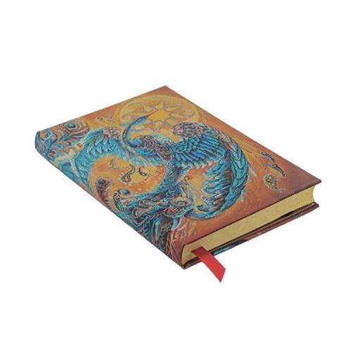 Skybird (Birds of Happiness) Mini Lined Hardback Journal (Elastic Band Closure)