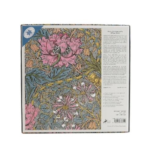 Morris Pink Honeysuckle (William Morris) 1000 Piece Jigsaw Puzzle