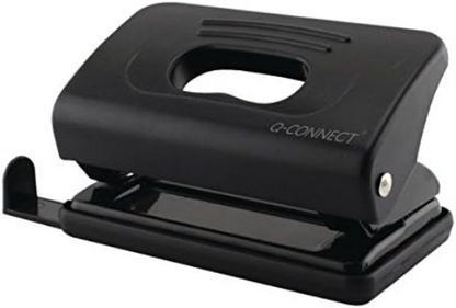 Q-Connect Light Duty Hole Punch - Black
