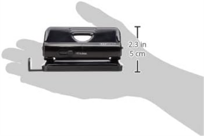 Rapesco ‎PF810MB1 810 2-Hole Metal Punch with 12 Sheets Capacity