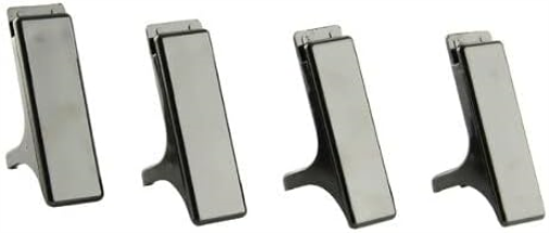 Q-Connect Executive Letter Tray Risers Black (Pack of 4
