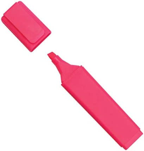 Whitebox Hi Glo Highlighter - Assorted Colours (Pack of 10