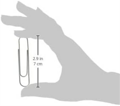 Essential Giant Serrated Paperclip (Pack of 100
