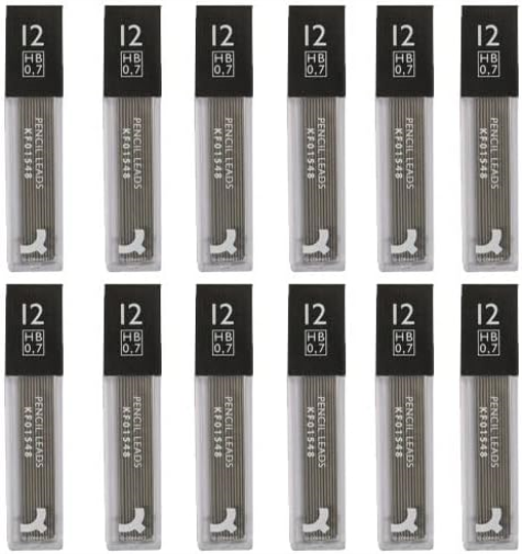 Q-Connect Replacement Pencil Lead Medium 0.7mm (144 Pack) KF01548