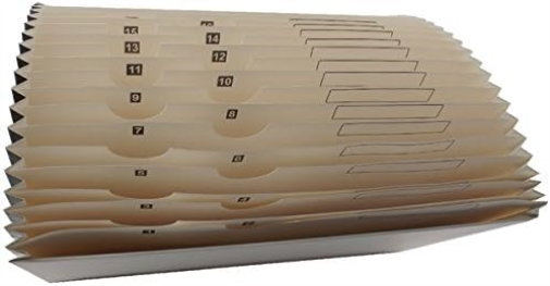 Q-Connect Expanding File Foolscap 31 Pocket Manilla KF04090