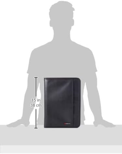 Monolith Conference Folder With Pad Clip A4 Black