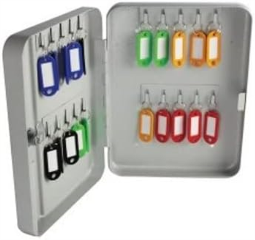 Q Connect 20-Key Cabinet - Pearl Grey