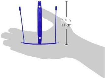 Q-Connect Binding E-Clip, Blue, Pack of 100
