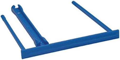 Q-Connect Binding E-Clip, Blue, Pack of 100