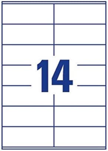 Avery Ijet Addr Lbl 99.1X38.1 P100J8163