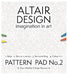 Altair Design Pattern Pad No.2