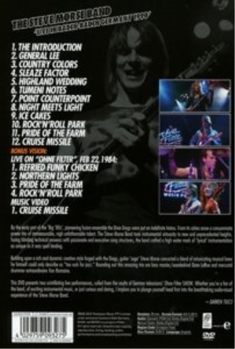 STEVE MORSE BAND - LIVE IN BADEN-BADEN, GERMANY 1990