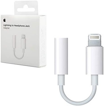Apple Lightning To 3.5 Mm Headphone Jack Adapter - Lightning To Headphone Jack Adapter - Lightning Male To Mini-Phone St