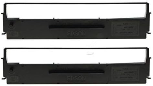 Black Epson C13S015633 Tape x LQ-300 + LQ-300 + II LQ-350