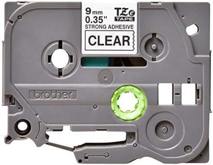 Tze-S121 Laminated Tape 9Mm 8M Black On Clear Extra-Strong