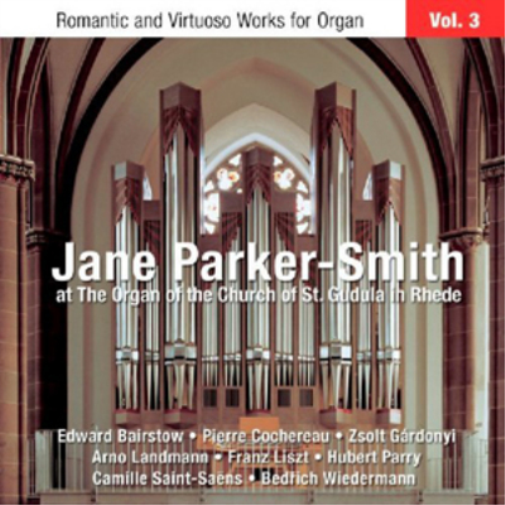 Jane Parker-Smith at the Organ of the Church of St. Gudula