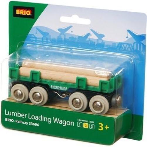 BRIO Bahn 33696 - Langholzwagen