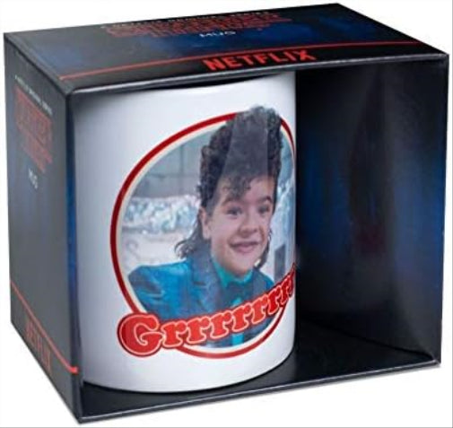Stranger Things Ceramic Mug with Dustin Purring in Presentation Box - Official Merchandise