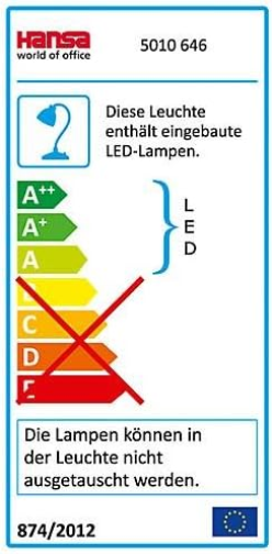 Koh-I-Noor S5010-646 3W LED A++ Negro lámpara de Mesa - Lámparas de Mesa (Negro, Acrilonitrilo butadieno estireno (ABS), Metal, China, 1 Bombilla(s), 3 W, LED