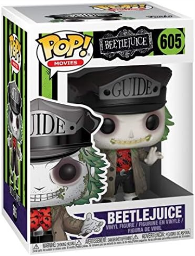 Funko POP! Vinyl: Horror: Beetlejuice: Beetlejuice Guide Hat - Collectable Vinyl Figure - Gift Idea - Official Merchandise - Toys for Kids & Adults - Movies Fans - Model Figure for Collectors