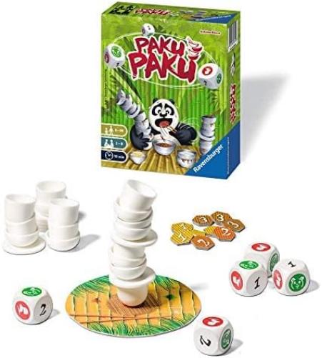 Ravensburger Paku Paku Niños y adultos Juego de habilidades motrices finas - Juego de tablero (Juego de habilidades motrices finas, Niños y adultos, 10 min, Niño/niña, 8 año(s), 110 mm