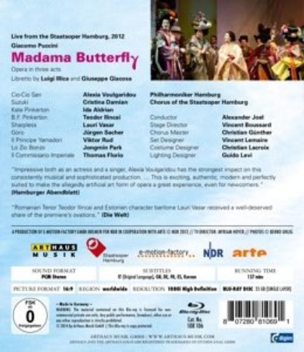 PUCCINI: Madama Butterfly (Staatsoper Hamburg, 2012