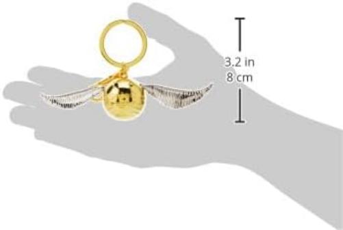 Monogram Harry Potter Llavero Snitch Dorada, Multicolor (0077764480027