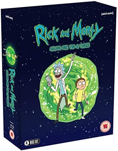 Rick & Morty Season 1-3 Blu-Ray
