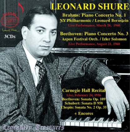 Leonard Shure: Brahms - Piano Concerto No. 1/...