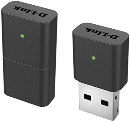 D-Link DWA-131 Wi-Fi N300 USB 2.0 Wireless Adapter, N300 Mbps, WPS, WPA2, 150, Compatible with Windows, Mac and Linux, Ultra Portable