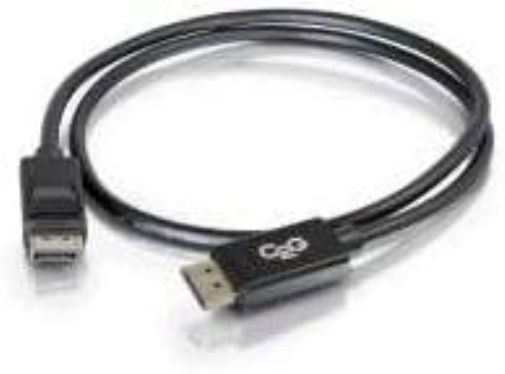 C2G 1M 8K DisplayPort Cable with Locking Latches 8K UHD Ultra High Definition DisplayPort Male to Male Computer Monitor Cable Black …